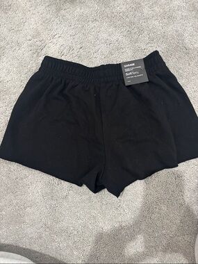 Garage Women’s Black Soft Terry Athletic Lounge Shorts